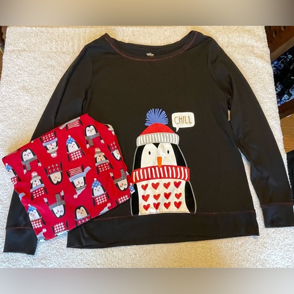 Secret Treasures Other - Secret Treasures Penguin Pajama Set